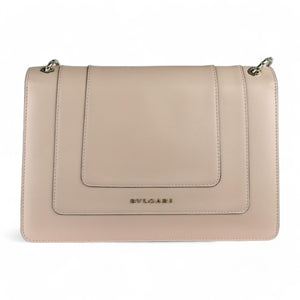 Bulgari Serpenti Forever Crossbody Calfskin White Agate GHW