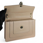 Load image into Gallery viewer, Bulgari Serpenti Forever White Agate Calfskin, Gold-tone Hardware
