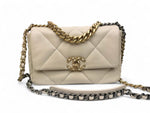 Load image into Gallery viewer, Chanel 19 Small Beige Lambskin, Mixed Hardware
