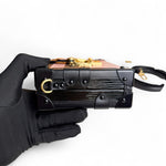 将图片加载到图库查看器，LV Petite Malle Pink Epi and Noir Leather, Gold-tone Hardware
