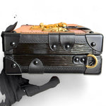 将图片加载到图库查看器，LV Petite Malle Pink Epi and Noir Leather, Gold-tone Hardware
