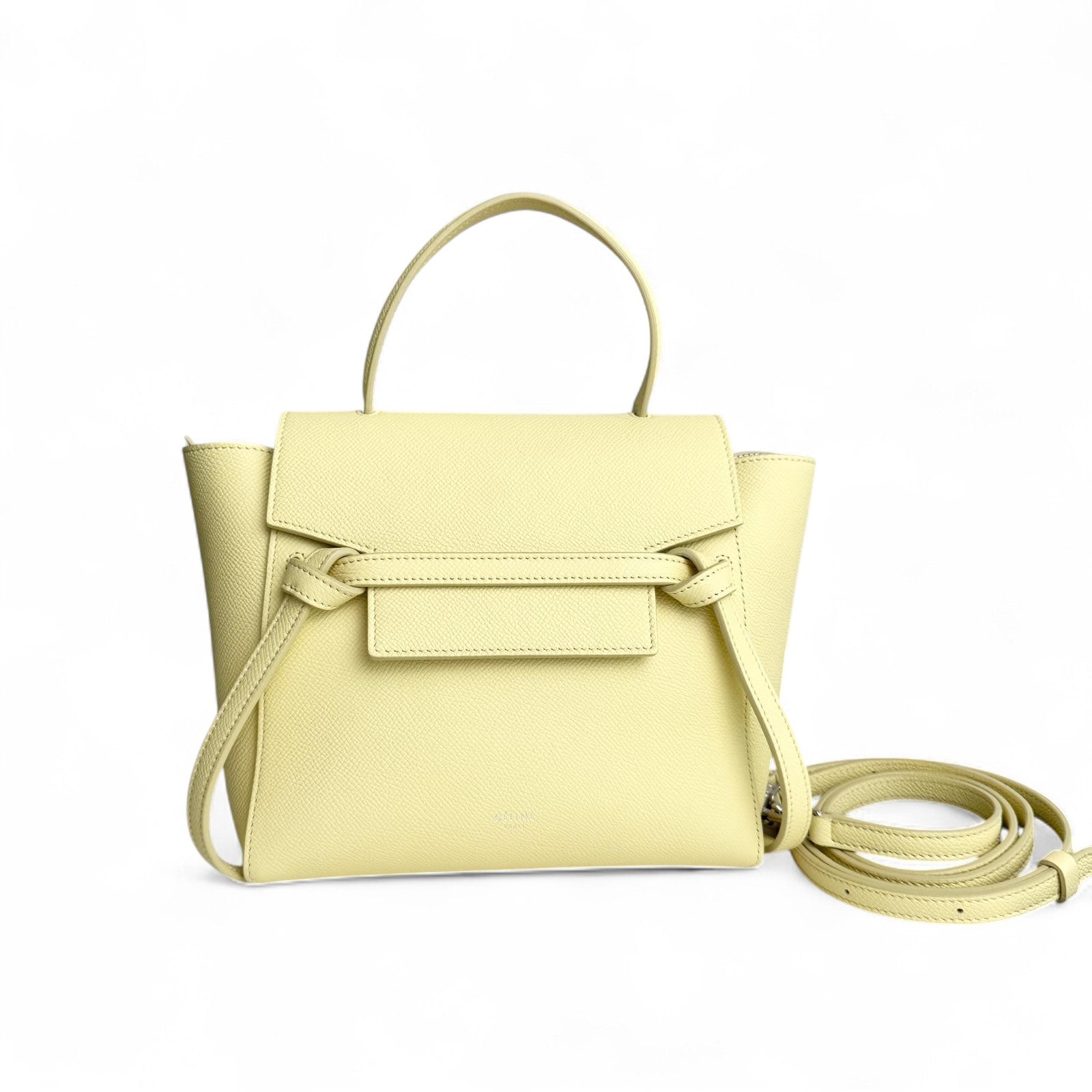 Celine Micro Belt Bag – Lime Yellow