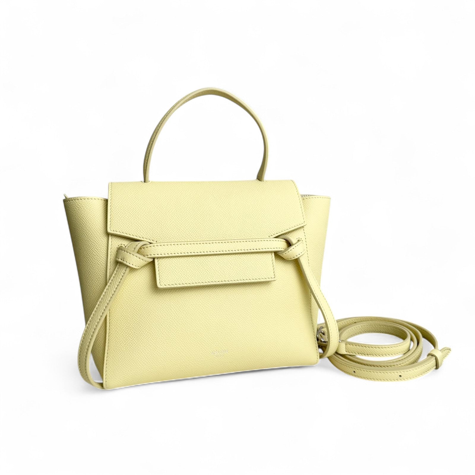 Celine Micro Belt Bag – Lime Yellow