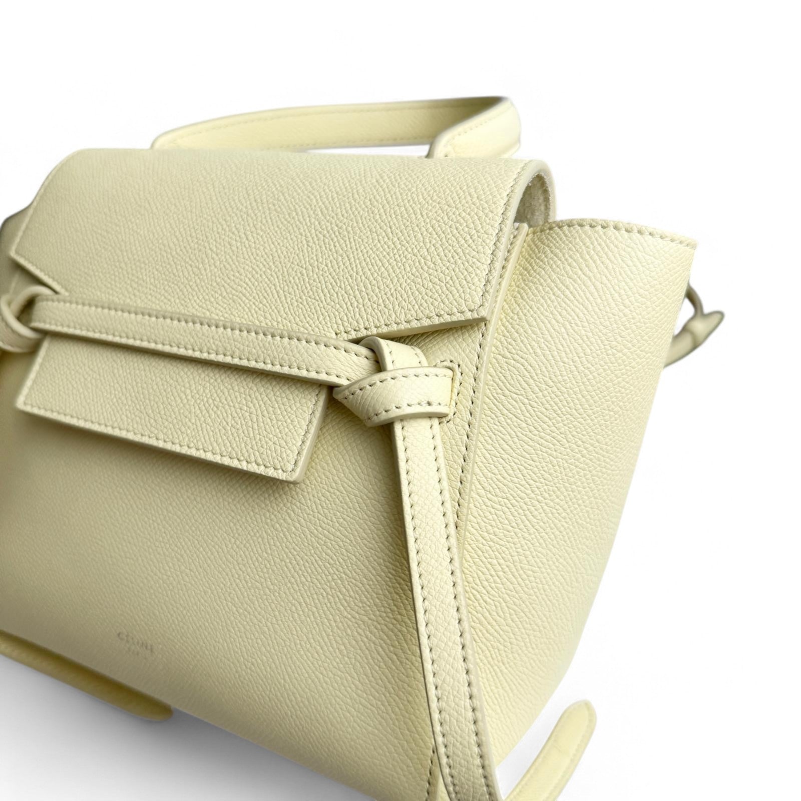 Celine Micro Belt Bag – Lime Yellow