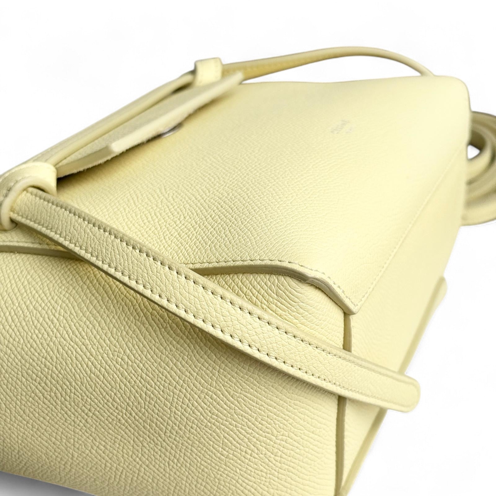 Celine Micro Belt Bag – Lime Yellow