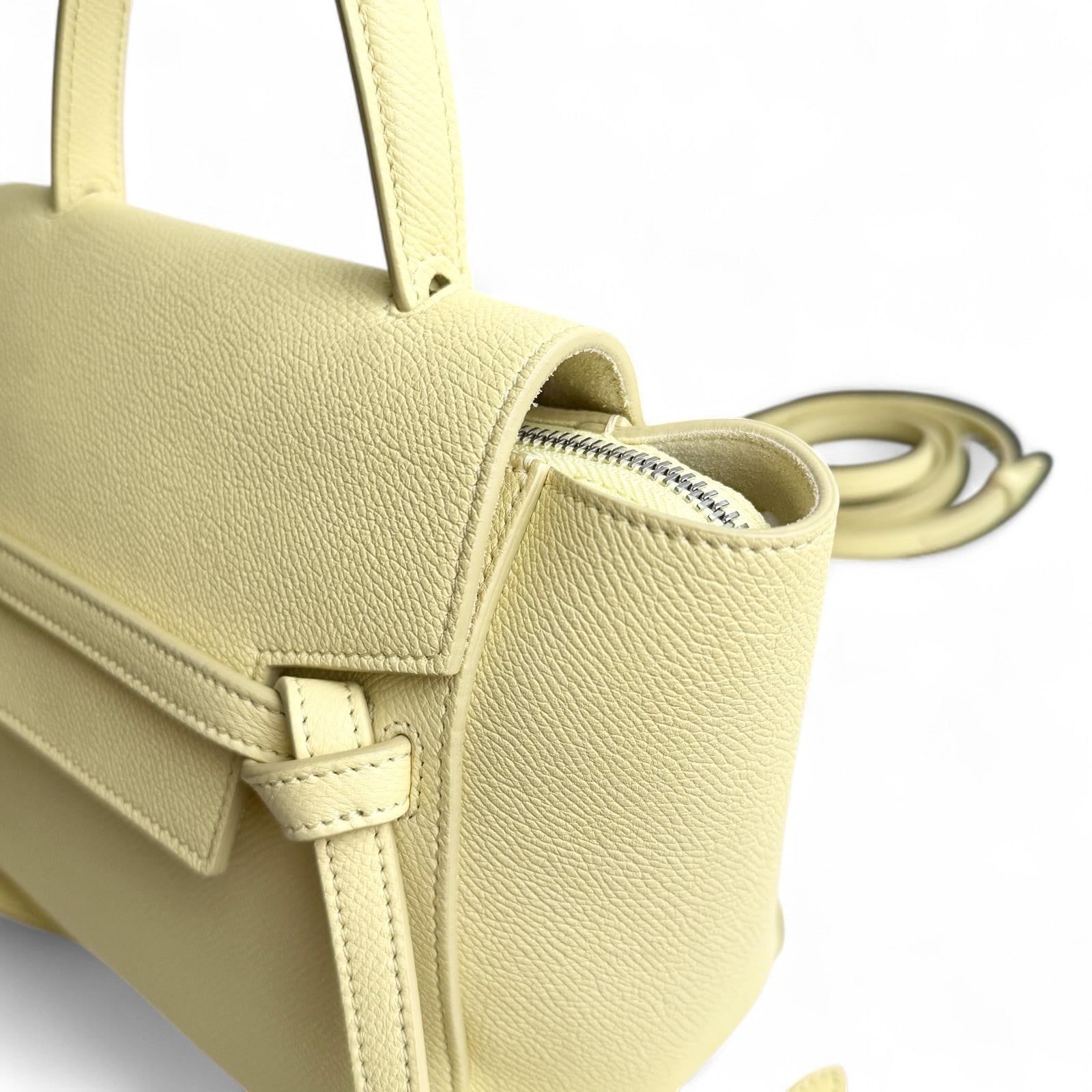 Celine Micro Belt Bag – Lime Yellow