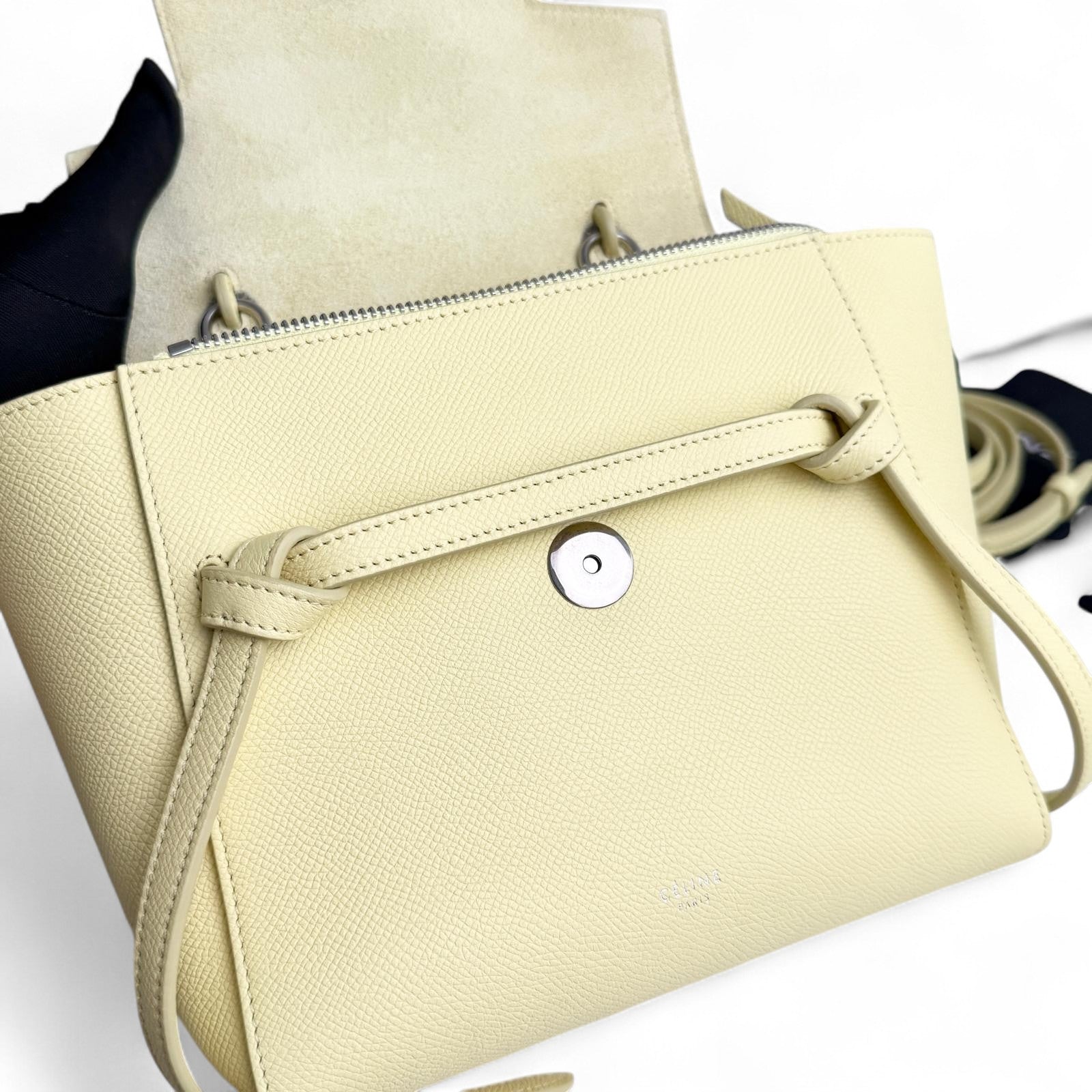 Celine Micro Belt Bag – Lime Yellow