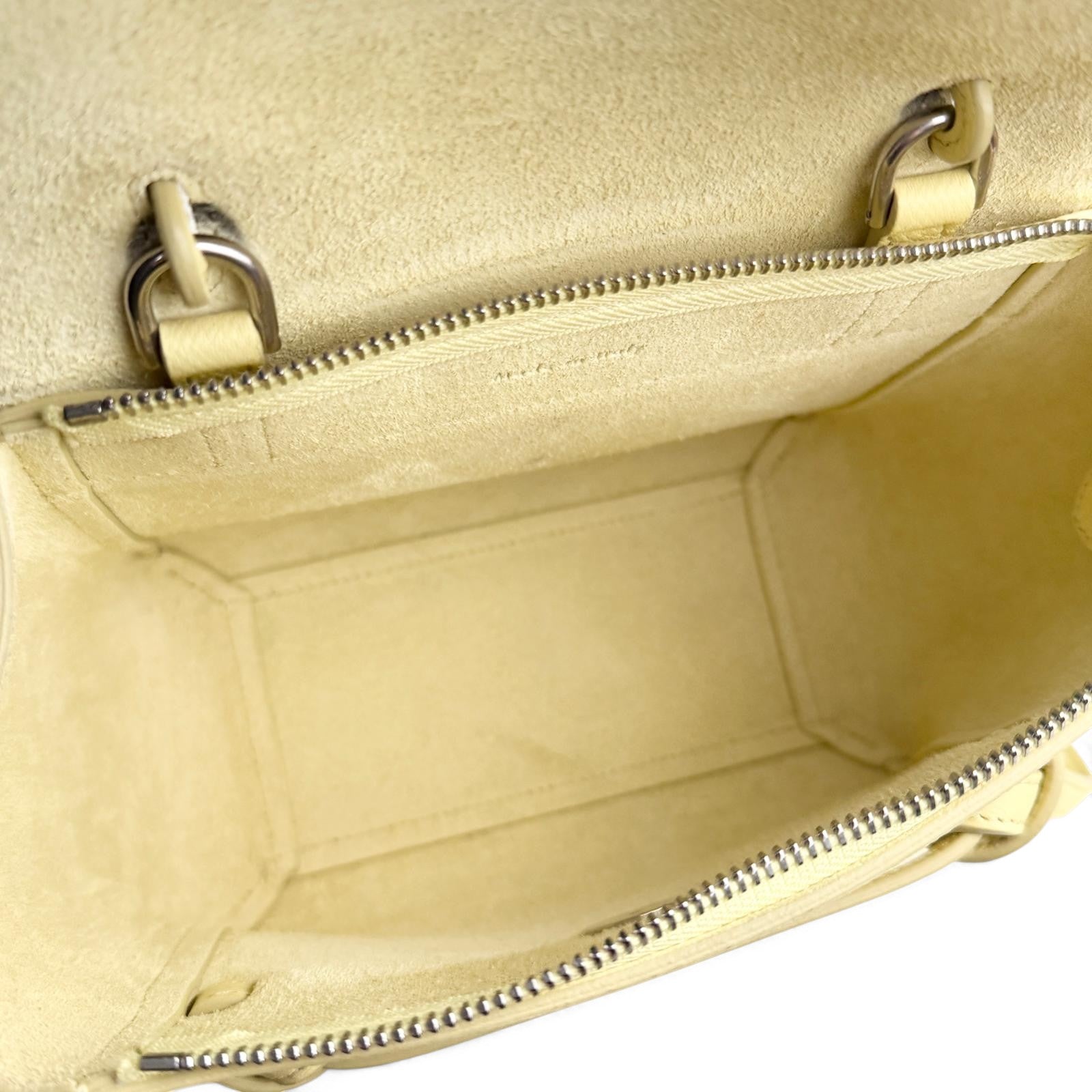 Celine Micro Belt Bag – Lime Yellow