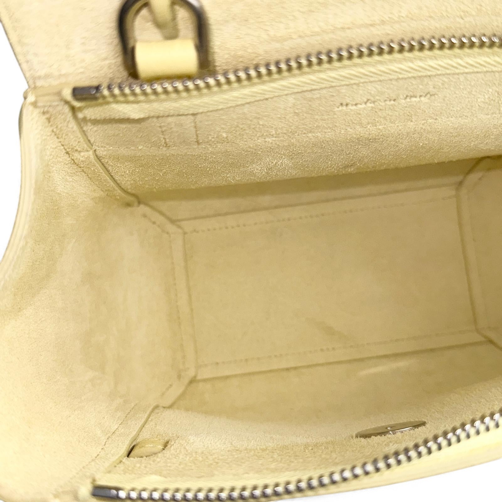 Celine Micro Belt Bag – Lime Yellow