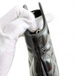 将图片加载到图库查看器，Chanel Nano 31 Shopper  Bag – Black Glazed Calfskin Light Gold-tone Hardware
