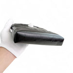 将图片加载到图库查看器，Chanel Nano 31 Shopper  Bag – Black Glazed Calfskin Light Gold-tone Hardware
