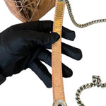 将图片加载到图库查看器，Christian Dior Lady Dior Mini – Metallic Copper Calfskin Cannage Dark Silver-tone Hardware
