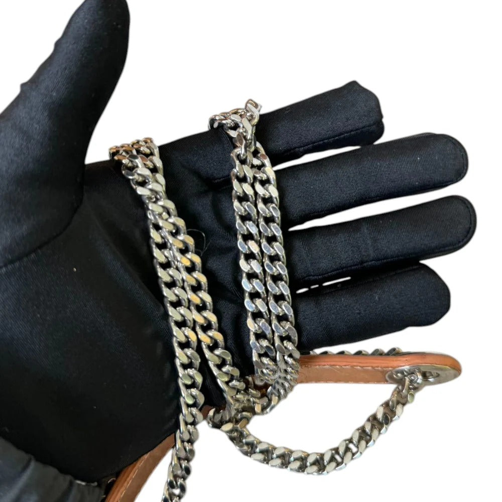 Christian Dior Lady Dior Mini – Metallic Copper Calfskin Cannage Dark Silver-tone Hardware