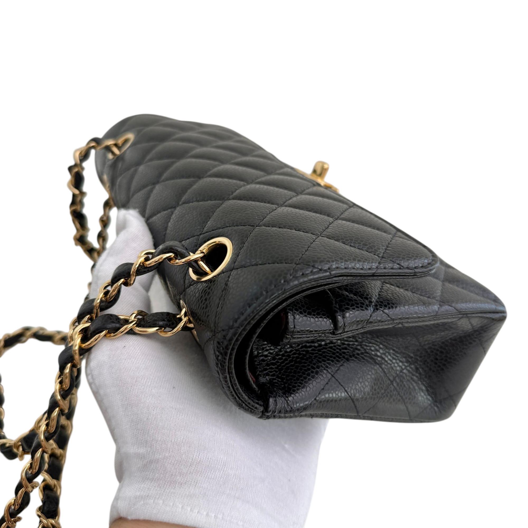 Chanel Classic Timeless Small Black Gold-tone Hardware