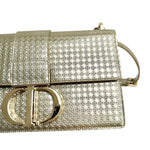 Load image into Gallery viewer, Christian Dior Montaigne 30 Chain – Champagne Gold Micro Cannage, Gold-tone Hardware

