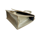 Load image into Gallery viewer, Christian Dior Montaigne 30 Chain – Champagne Gold Micro Cannage, Gold-tone Hardware
