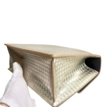 Load image into Gallery viewer, Christian Dior Montaigne 30 Chain – Champagne Gold Micro Cannage, Gold-tone Hardware
