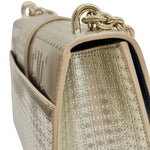 Load image into Gallery viewer, Christian Dior Montaigne 30 Chain – Champagne Gold Micro Cannage, Gold-tone Hardware
