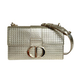 Load image into Gallery viewer, Christian Dior Montaigne 30 Chain – Champagne Gold Micro Cannage, Gold-tone Hardware
