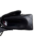 Load image into Gallery viewer, Chanel Timeless Classic Jumbo Black Lambskin Silver-tone Hardware
