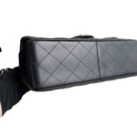 Load image into Gallery viewer, Chanel Timeless Classic Jumbo Black Lambskin Silver-tone Hardware
