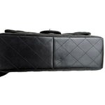 Load image into Gallery viewer, Chanel Timeless Classic Jumbo Black Lambskin Silver-tone Hardware
