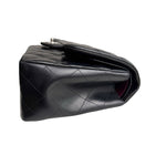 Load image into Gallery viewer, Chanel Timeless Classic Jumbo Black Lambskin Silver-tone Hardware
