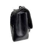 Load image into Gallery viewer, Chanel Timeless Classic Jumbo Black Lambskin Silver-tone Hardware
