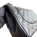Load image into Gallery viewer, Chanel Timeless Classic Jumbo Black Lambskin Silver-tone Hardware
