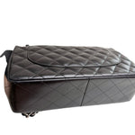 Load image into Gallery viewer, Chanel Timeless Classic Jumbo Black Lambskin Silver-tone Hardware
