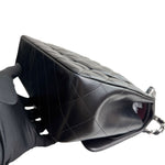 Load image into Gallery viewer, Chanel Timeless Classic Jumbo Black Lambskin Silver-tone Hardware

