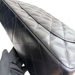 Load image into Gallery viewer, Chanel Timeless Classic Jumbo Black Lambskin Silver-tone Hardware
