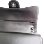 Load image into Gallery viewer, Chanel Timeless Classic Jumbo Black Lambskin Silver-tone Hardware
