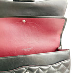 Load image into Gallery viewer, Chanel Timeless Classic Jumbo Black Lambskin Silver-tone Hardware
