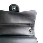 Load image into Gallery viewer, Chanel Timeless Classic Jumbo Black Lambskin Silver-tone Hardware
