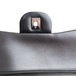 Load image into Gallery viewer, Chanel Timeless Classic Jumbo Black Lambskin Silver-tone Hardware
