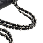Load image into Gallery viewer, Chanel Timeless Classic Jumbo Black Lambskin Silver-tone Hardware
