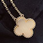 Load image into Gallery viewer, Van Cleef and Arpels VCA 1 Motif Vintage Alhambra Holiday Pendant - Diamond, Grey Mother of Pearl
