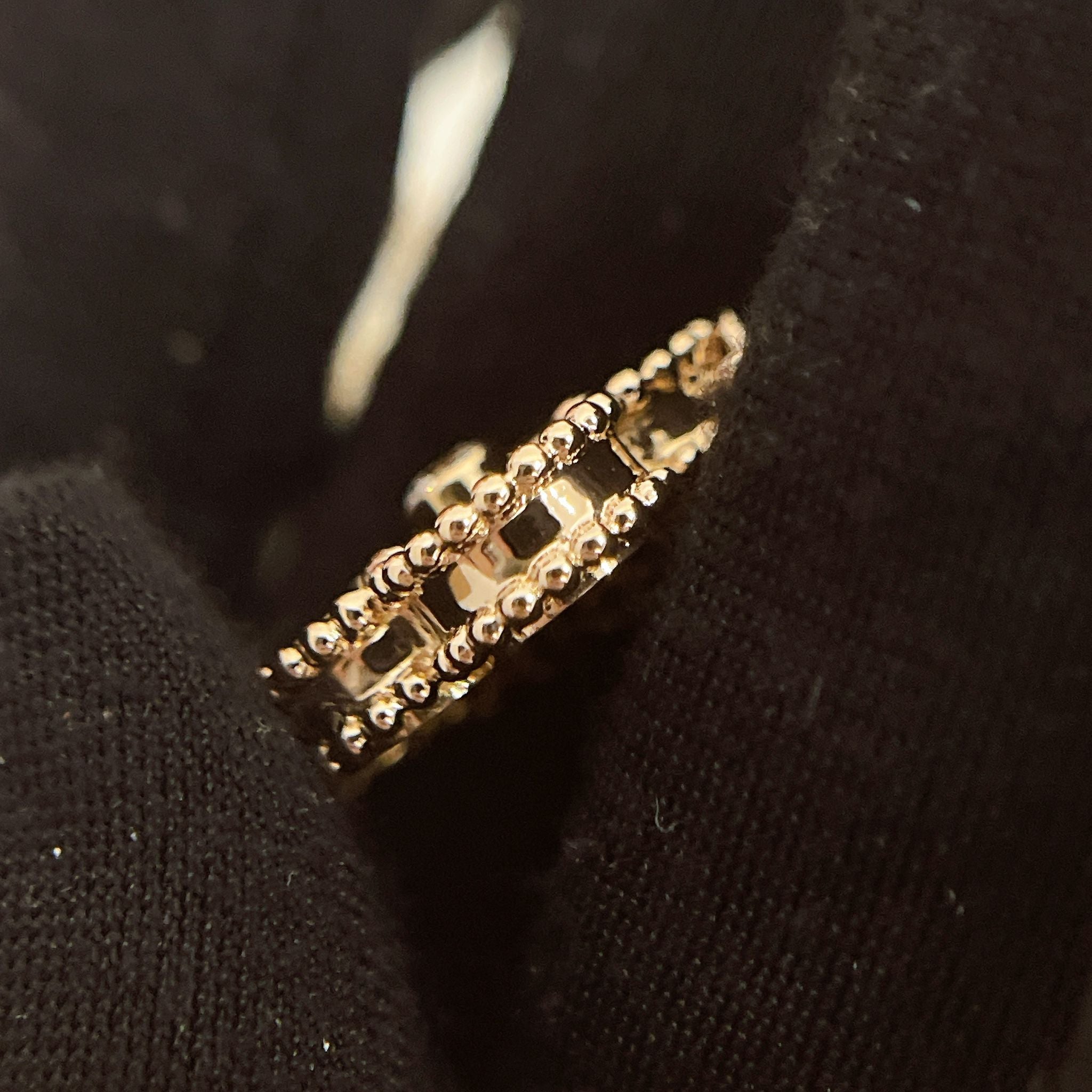 Van Cleef and Arpels VCA 1 Motif Vintage Alhambra Holiday Pendant - Diamond, Grey Mother of Pearl