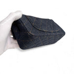 Load image into Gallery viewer, Chanel Classic Mini Dark Navy Blue Denim, Gold-tone Hardware
