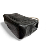 将图片加载到图库查看器，Chanel Classic Mini Black Caviar, Gold-tone Hardware
