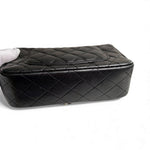 将图片加载到图库查看器，Chanel Classic Mini Black Caviar, Gold-tone Hardware
