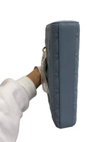 将图片加载到图库查看器，Christian Dior Lady D-Joy Medium Cloud Blue Lambskin Cannage Gold-tone Hardware
