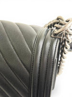 Charger l'image dans la galerie, Chanel Leboy Old Medium – Black Caviar, Ruthenium Hardware
