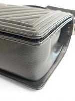 Charger l'image dans la galerie, Chanel Leboy Old Medium – Black Caviar, Ruthenium Hardware
