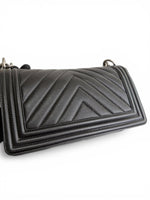 Charger l'image dans la galerie, Chanel Leboy Old Medium – Black Caviar, Ruthenium Hardware
