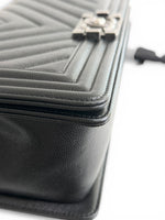 Charger l'image dans la galerie, Chanel Leboy Old Medium – Black Caviar, Ruthenium Hardware

