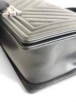 Charger l'image dans la galerie, Chanel Leboy Old Medium – Black Caviar, Ruthenium Hardware
