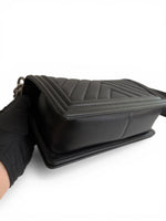 Charger l'image dans la galerie, Chanel Leboy Old Medium – Black Caviar, Ruthenium Hardware
