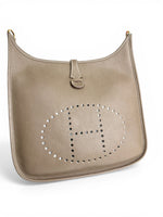 将图片加载到图库查看器，Hermès Evelyne III 29 / PM – Etoupe Veau Clemence Palladium Hardware
